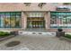 Exterior view of building entrance at Peachtree Towers, offering shipping, packaging, and other business services at 300 Peachtree Ne St # 22N, Atlanta, GA 30308