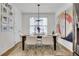 Bright dining room with modern lighting, stylish decor, and comfortable seating at 758 Cady Way, Atlanta, GA 30312