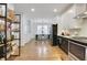 Bright kitchen featuring stainless steel appliances, breakfast area, and an open floor plan at 758 Cady Way, Atlanta, GA 30312