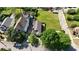 Aerial view of the property showing the house, yard, and neighborhood at 77 Glenn Se St, Atlanta, GA 30312