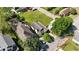 Aerial view of property near well-maintained lawns and lush landscaping at 77 Glenn Se St, Atlanta, GA 30312