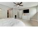 Well-lit main bedroom with a view of the walk-in closet and ensuite bathroom at 1356 Peter Haughton Nw Way, Atlanta, GA 30318