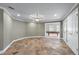 Finished basement with unique floors and neutral paint at 4035 Regal Oaks Dr, Suwanee, GA 30024