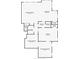 Finished basement floor plan features recreation room, bedroom, and unfinished storage areas at 454 Langley Oaks Dr, Marietta, GA 30067
