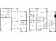 Detailed floor plan showcasing the layout of both floors in the home at 4702 Jellico Dr, Powder Springs, GA 30127