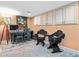 Home office setup with desk and seating plus built-in cabinets that enhance functionality at 557 E Wesley Ne Rd, Atlanta, GA 30305