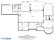 Downstairs floor plan showing layout of rooms, bathrooms, and storage at 6725 Polo Dr, Cumming, GA 30040