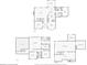 Detailed floorplan showcasing the layout of the home's multiple floors and rooms at 989 Pinfeather Ct, Lawrenceville, GA 30043