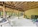 Spacious covered patio area, perfect for outdoor dining and entertaining in a private backyard at 989 Pinfeather Ct, Lawrenceville, GA 30043