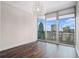 Bedroom with floor-to-ceiling windows and expansive city views at 1080 Peachtree Ne St # 2515, Atlanta, GA 30309