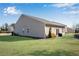 Well-maintained backyard featuring a green lawn, ideal for enjoying outdoor living and entertaining guests at 4410 Chaney Ct, Cumming, GA 30028
