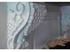 Ornate detailing on cabinets with decorative carving at 65 Maude White Rd, Kingston, GA 30145