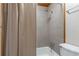 Shower with tiled walls, and shower head at 1150 Collier Nw Rd # K18, Atlanta, GA 30318