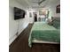 Bright main bedroom with an area rug and a large bed at 2874 Cloverleaf Se Dr, Atlanta, GA 30316