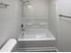 Bathroom features a tub with shower at 5537 Panola Pl, Lithonia, GA 30058