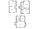 Detailed floor plan showcasing the layout of the kitchen, living room, and bedrooms at 5537 Panola Pl, Lithonia, GA 30058