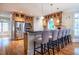 Kitchen features stainless steel appliances, a breakfast bar, and hardwood floors at 655 Moreland Se Ave, Atlanta, GA 30316