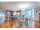 Open kitchen with a breakfast bar, stainless steel appliances, and access to the dining area at 655 Moreland Se Ave, Atlanta, GA 30316