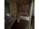 Bathroom with a tile shower, soaking tub, toilet, and vanity with sink at 898 Oak St # 3412, Atlanta, GA 30310