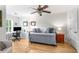 Versatile bedroom with plenty of natural light, ideal for a home office or den at 1420 Defoors Nw Dr, Atlanta, GA 30318