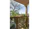 Relaxing balcony with wood railings, views of the city, and container plants at 24 Daniel Se St # 3, Atlanta, GA 30312