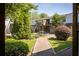 Beautiful courtyard with a decorative fountain and landscaped walkway at 24 Daniel Se St # 3, Atlanta, GA 30312