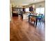 Spacious kitchen with modern appliances, an island, and a dining area at 573 Emporia Loop, Mcdonough, GA 30253