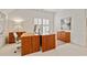 Bright home office with built-in desk and natural light, perfect for productivity at 1128 Bellewood Sq, Dunwoody, GA 30338