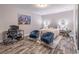 A stylish bedroom features modern decor, a comfortable bed, and a cozy workspace at 1382 Doublegate Ne Dr, Atlanta, GA 30319