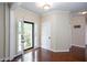 Bright foyer with hardwood floors, natural light, and an open layout for welcoming guests at 1533 Fallen Leaf Sw Dr, Marietta, GA 30064