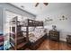 Cozy bedroom with bunk beds and playful decorations at 204 Mt Moriah Rd, Auburn, GA 30011
