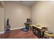 Finished basement game room features hardwood floors and arcade games at 204 Mt Moriah Rd, Auburn, GA 30011