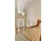 High ceiling foyer featuring a pendant light and staircase at 300 Maple Grove Ct, Canton, GA 30114