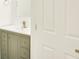 Modern bathroom featuring a sleek vanity with double sinks and stylish fixtures at 1166 Mcdaniel Sw St, Atlanta, GA 30310