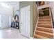 Welcoming foyer featuring a staircase, a two-story ceiling, and neutral decor at 3167 Blairhill Ct, Atlanta, GA 30340
