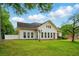 Charming single-story home with a well-manicured lawn and inviting curb appeal at 426 College E St, Bowdon, GA 30108