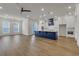 Open-concept kitchen featuring a large island, stainless appliances, and ample cabinet space at 451 Burton Dr # 32, Alpharetta, GA 30009