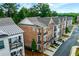 Upscale townhome community with well-maintained landscaping at 451 Burton Dr # 32, Alpharetta, GA 30009