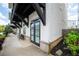 Inviting ground-floor patio with outdoor seating, perfect for relaxing outside at 160 Fowler St # 100, Woodstock, GA 30188