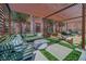 Inviting outdoor covered seating area with comfortable couches, chairs, and stylish accents at 170 Boulevard Se # E414, Atlanta, GA 30312