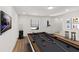 Basement game room featuring a pool table, TV, and recessed lighting at 2215 Nena Way # 20, Tucker, GA 30084