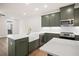 Kitchen with stainless appliances, island and hardwood floors at 2215 Nena Way # 20, Tucker, GA 30084