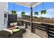 Relaxing outdoor patio space with comfortable seating, stylish decor, and hanging plants under the covered ceiling at 2215 Nena Way # 20, Tucker, GA 30084
