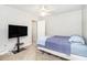 Bedroom with bed, TV and carpet at 11 Forrest Pl, Atlanta, GA 30328
