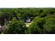 Beautiful aerial view of the home surrounded by lush greenery, showcasing the property's serene setting at 156 Martha Ne Ave, Atlanta, GA 30317