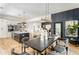 Open-concept dining area flows into kitchen and living room, great for entertaining at 156 Martha Ne Ave, Atlanta, GA 30317