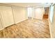 Finished basement with recessed lighting, storage, and wood-look tile at 2429 Sherbrooke Ne Ct, Atlanta, GA 30345