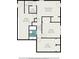 Blueprint of the basement featuring a recreation room, two rooms, and a bathroom at 2429 Sherbrooke Ne Ct, Atlanta, GA 30345