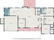 Layout of the home including kitchen, living room, bedrooms, and a large outdoor patio at 2429 Sherbrooke Ne Ct, Atlanta, GA 30345