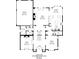 Detailed main floor plan showcasing the layout of the living spaces at 2480 Flint Creek Dr, Cumming, GA 30041